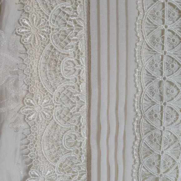 ERDEM x H&M collab Ivory Lace Long Sleeve Blouse - Picture 5 of 10